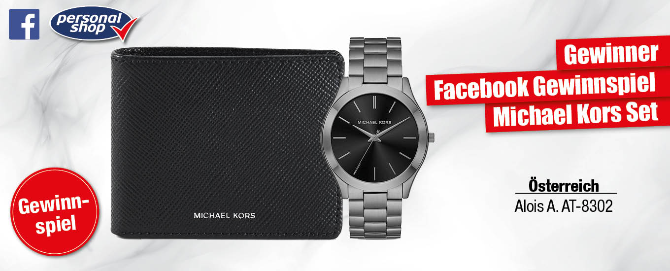 Facebookgewinner: Michael Kors Set
