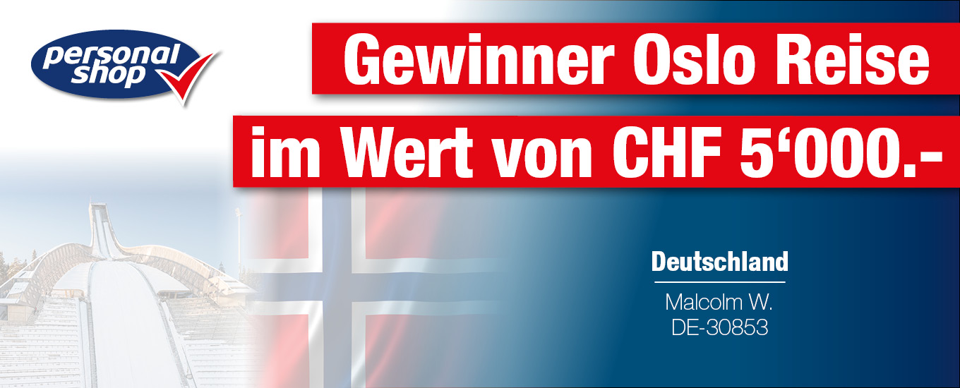 Gewinner Oslo Reise