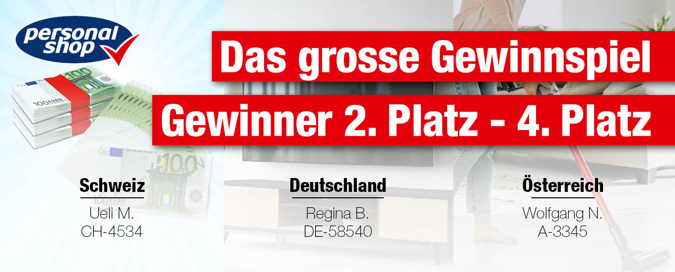 Gewinner 2. - 4. Platz