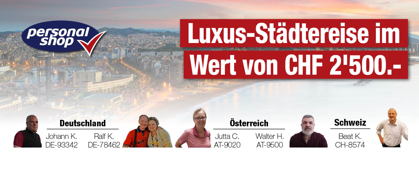 Gewinner Luxus-Städtereise
