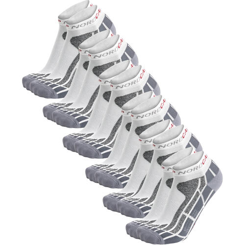 Nordcap Allround-Sportsocken kurz, 6er Pack