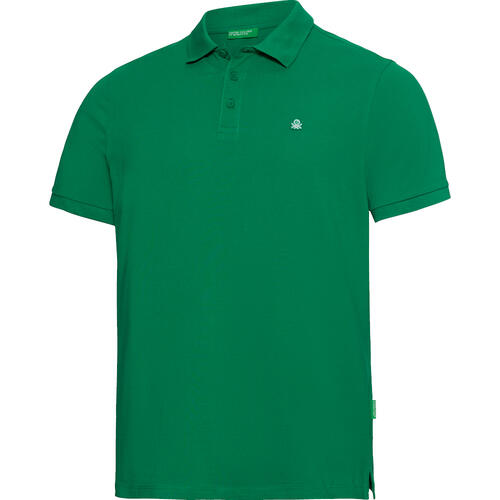 Auf diesem Bild sehen Sie Benetton Poloshirt kurzarm f�r Damen und Herren in der Farbe 