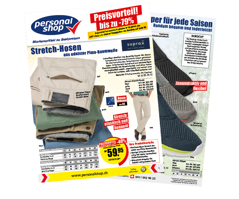 Zu dem online Katalog