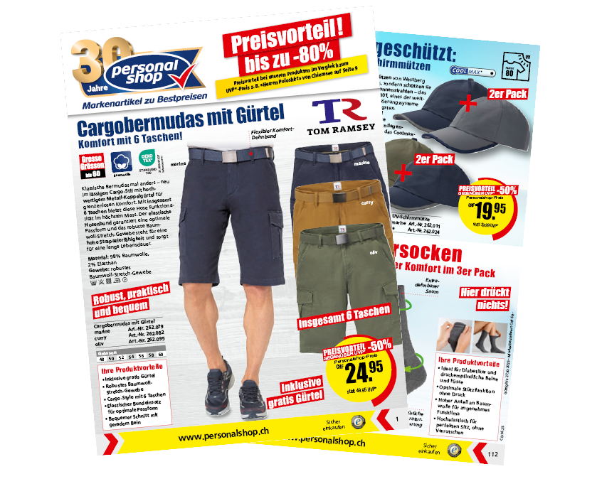 Zu dem online Katalog