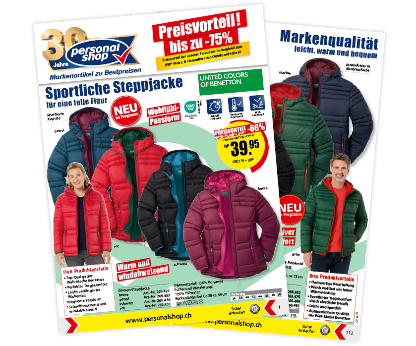 Zu dem online Katalog